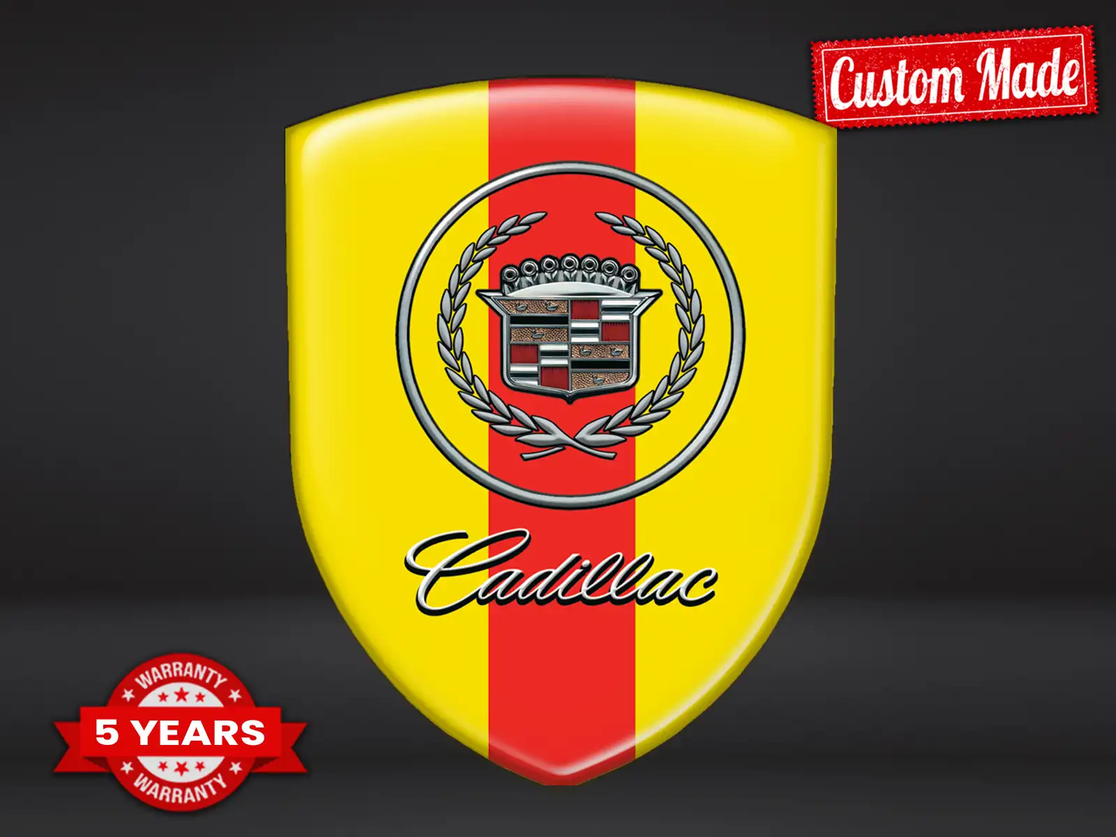 Cadillac Domes Aufkleber Premium Edition Drift Domes Badge